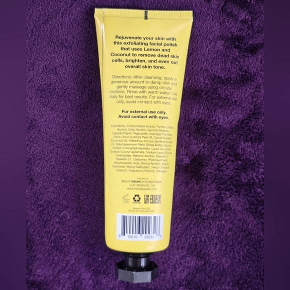 Here Beautiful! Priming Moisturizer & Exfoliating Facial Polish | Set of 2 - Picture 6 of 6